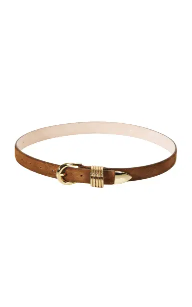 Déhanche Hollyhock Suede Belt | Thumbnail 1 Déhanche Hollyhock Suede Belt | Thumbnail 1