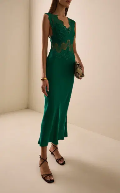 Third Form Exclusive Visions Lace-Inset Satin Midi Dress | Thumbnail 2 Third Form Exclusive Visions Lace-Inset Satin Midi Dress | Thumbnail 2