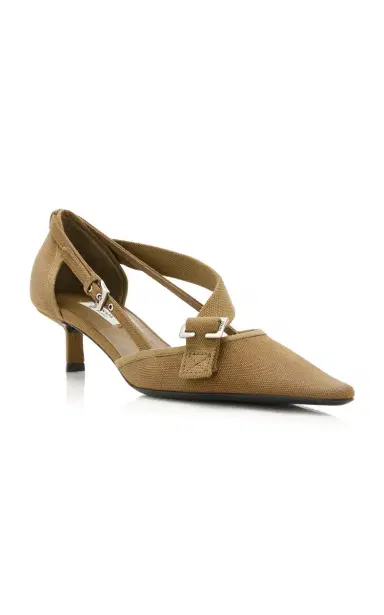 Prada Canvas Pumps | Thumbnail 4 Prada Canvas Pumps | Thumbnail 4