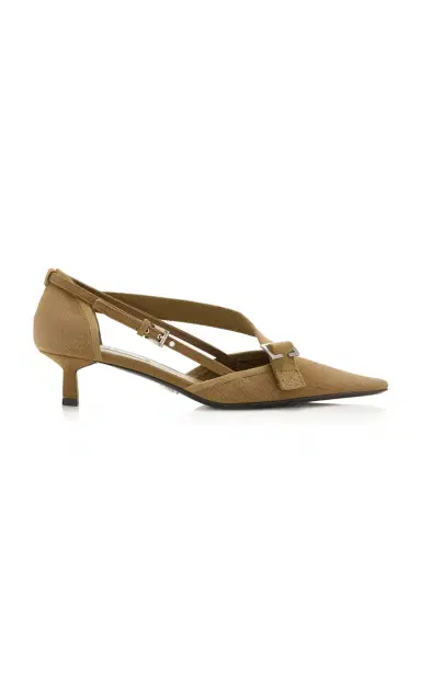 Prada Canvas Pumps | Thumbnail 6 Prada Canvas Pumps | Thumbnail 6