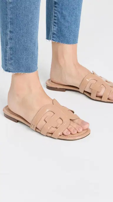 Sam Edelman Bay Sandals Almond 8 | Thumbnail 3 Sam Edelman Bay Sandals Almond 8 | Thumbnail 3