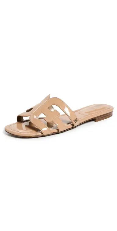 Sam Edelman Bay Sandals Almond 8 | Thumbnail 1 Sam Edelman Bay Sandals Almond 8 | Thumbnail 1