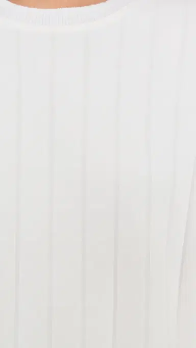 Splendid x @Cellajaneblog Wide Rib hort leeve Top White | Thumbnail 6 Splendid x @Cellajaneblog Wide Rib hort leeve Top White | Thumbnail 6