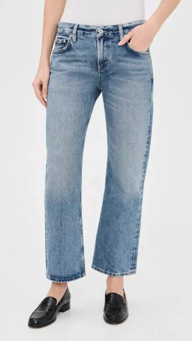 Citizens of Humanity Faye Vintage Straight Jeans Hikari | Thumbnail 2 Citizens of Humanity Faye Vintage Straight Jeans Hikari | Thumbnail 2