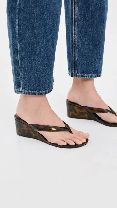 Jeffrey Campbell Gigabyte Jelly Wedges Tortoise | Thumbnail 3 Jeffrey Campbell Gigabyte Jelly Wedges Tortoise | Thumbnail 3