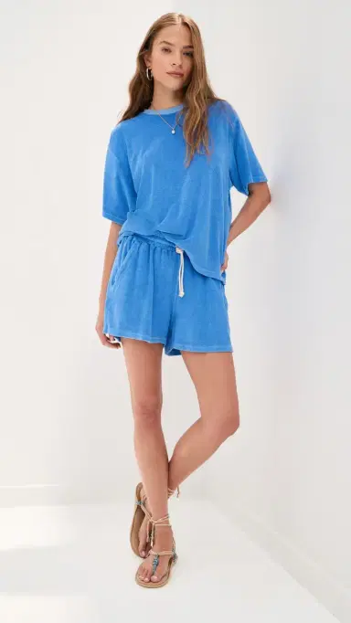 LE BOP Farrah Terry Tee Marina S | Thumbnail 5 LE BOP Farrah Terry Tee Marina S | Thumbnail 5