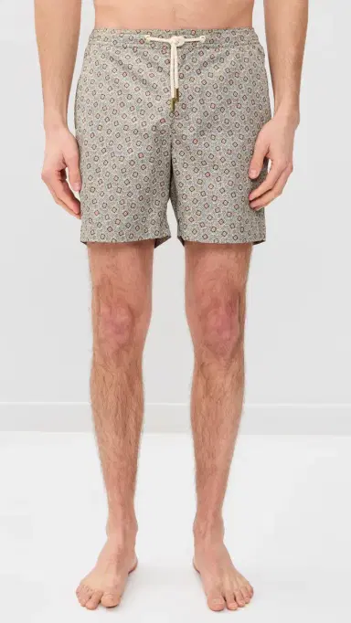 Orlebar Brown Bulldog Drawcord Swim Shorts 5 Biscuit | Thumbnail 2 Orlebar Brown Bulldog Drawcord Swim Shorts 5 Biscuit | Thumbnail 2