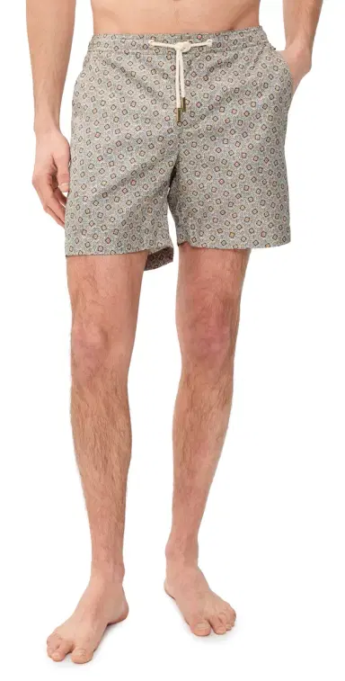 Orlebar Brown Bulldog Drawcord Swim Shorts 5 Biscuit | Thumbnail 1 Orlebar Brown Bulldog Drawcord Swim Shorts 5 Biscuit | Thumbnail 1