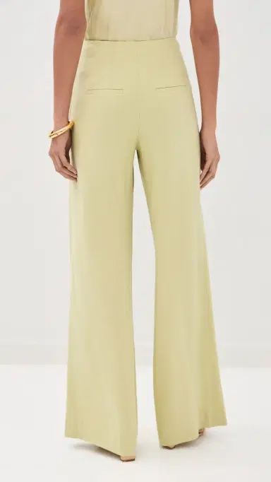 Veronica Beard Hoyt Pants Pistachio | Thumbnail 3 Veronica Beard Hoyt Pants Pistachio | Thumbnail 3
