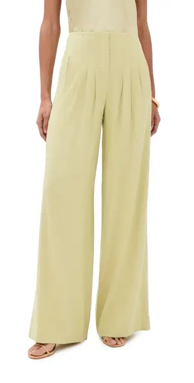 Veronica Beard Hoyt Pants Pistachio | Thumbnail 1 Veronica Beard Hoyt Pants Pistachio | Thumbnail 1