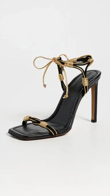 Ulla Johnson Aris High Heel Sandals Black | Thumbnail 2 Ulla Johnson Aris High Heel Sandals Black | Thumbnail 2