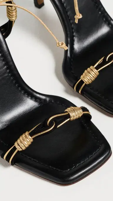 Ulla Johnson Aris High Heel Sandals Black | Thumbnail 6 Ulla Johnson Aris High Heel Sandals Black | Thumbnail 6