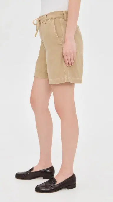 Madewell The Drawstring Shorts Fawn | Thumbnail 4 Madewell The Drawstring Shorts Fawn | Thumbnail 4