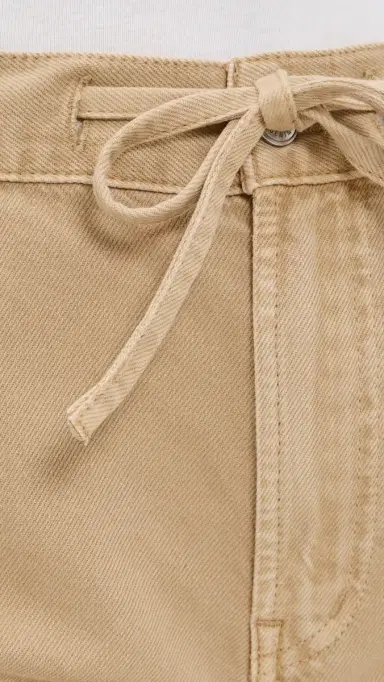 Madewell The Drawstring Shorts Fawn | Thumbnail 6 Madewell The Drawstring Shorts Fawn | Thumbnail 6