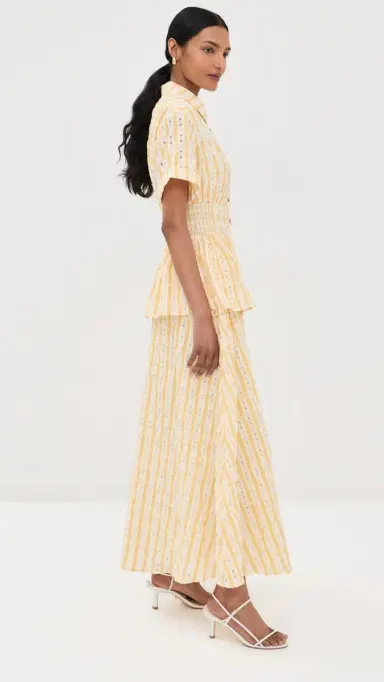 Rosie Assoulin Boogie Woogie Bugle Boy Dress Yellow 6 | Thumbnail 5 Rosie Assoulin Boogie Woogie Bugle Boy Dress Yellow 6 | Thumbnail 5