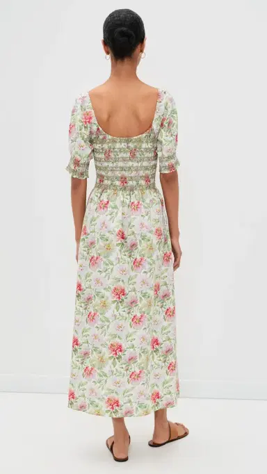 Hill House Home The Madeline Nap Dress Peony Chintz | Thumbnail 3 Hill House Home The Madeline Nap Dress Peony Chintz | Thumbnail 3