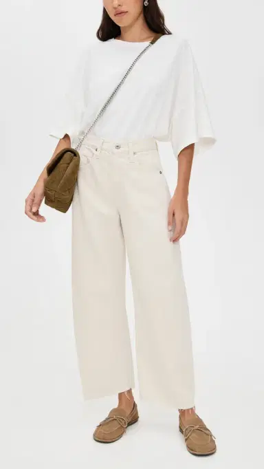 Ag Hattie Crop Jeans Opal Stone | Thumbnail 5 Ag Hattie Crop Jeans Opal Stone | Thumbnail 5