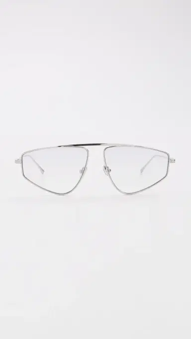 Elisa Johnson Riley Glasses Silver Metal Purple Lens One Size | Thumbnail 2 Elisa Johnson Riley Glasses Silver Metal Purple Lens One Size | Thumbnail 2