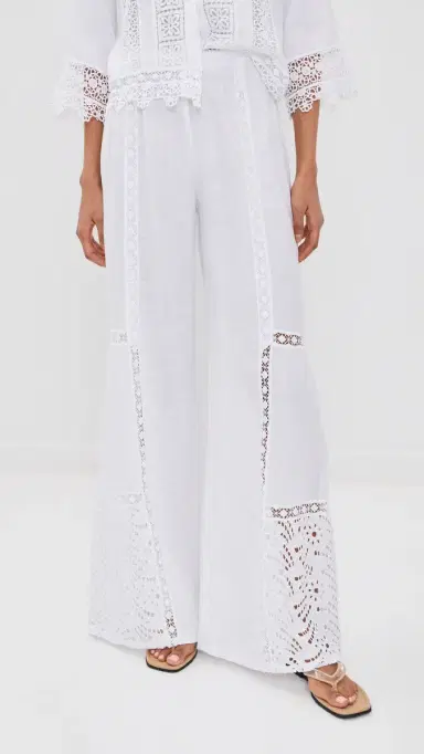 TEMPTATION POSITANO Cervaro Pants White M | Thumbnail 2 TEMPTATION POSITANO Cervaro Pants White M | Thumbnail 2