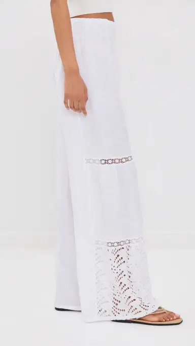 TEMPTATION POSITANO Cervaro Pants White M | Thumbnail 4 TEMPTATION POSITANO Cervaro Pants White M | Thumbnail 4