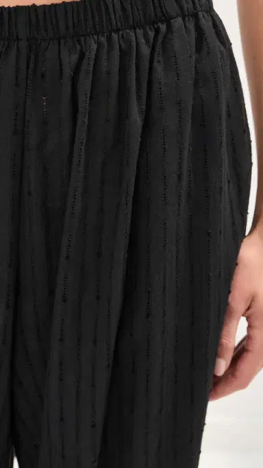LE BOP Andi Oversized Eyelet Balloon Pants Black | Thumbnail 6 LE BOP Andi Oversized Eyelet Balloon Pants Black | Thumbnail 6
