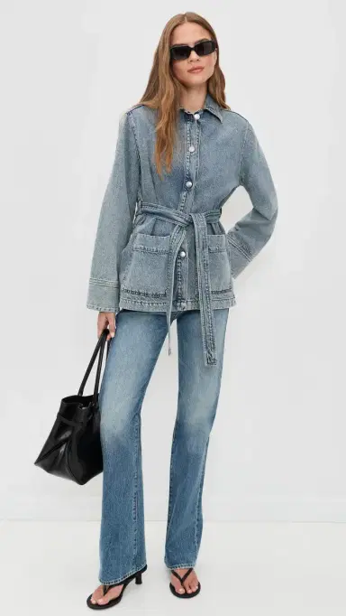 Rodebjer Pico Wash Denim Jacket Indigo | Thumbnail 5 Rodebjer Pico Wash Denim Jacket Indigo | Thumbnail 5
