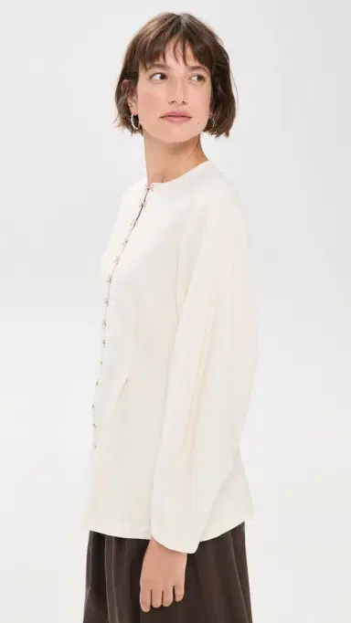 CHAN LUU Pinch Waist Cardi | Thumbnail 4 CHAN LUU Pinch Waist Cardi | Thumbnail 4