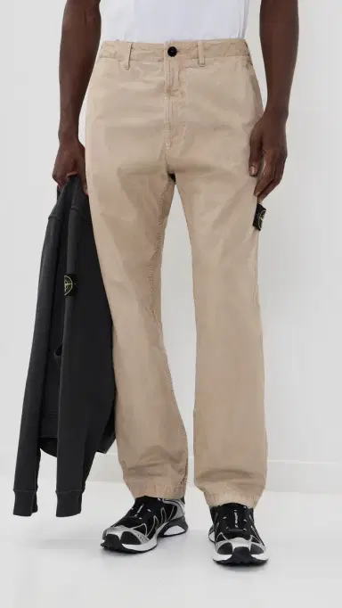 Stone Island Garment Dyed Trousers Desert | Thumbnail 2 Stone Island Garment Dyed Trousers Desert | Thumbnail 2