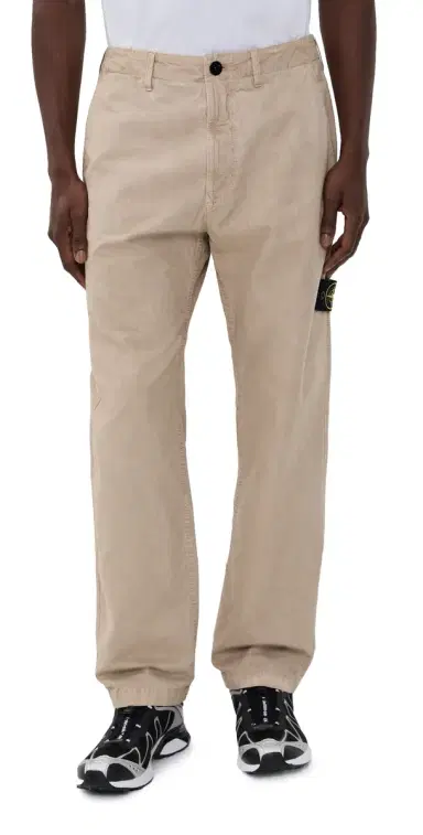 Stone Island Garment Dyed Trousers Desert | Thumbnail 1 Stone Island Garment Dyed Trousers Desert | Thumbnail 1