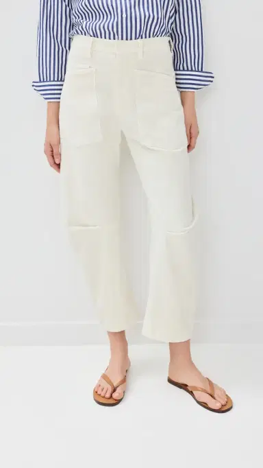 Nili Lotan Shon Corduroy Pants Stone | Thumbnail 2 Nili Lotan Shon Corduroy Pants Stone | Thumbnail 2