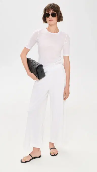 ALL THREE Victoria Tissue Cotton T-Shirt White | Thumbnail 5 ALL THREE Victoria Tissue Cotton T-Shirt White | Thumbnail 5