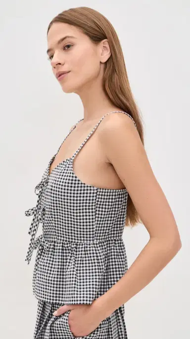 BLANKNYC Picnic Party Top Picnic Party (Black/White) | Thumbnail 4 BLANKNYC Picnic Party Top Picnic Party (Black/White) | Thumbnail 4