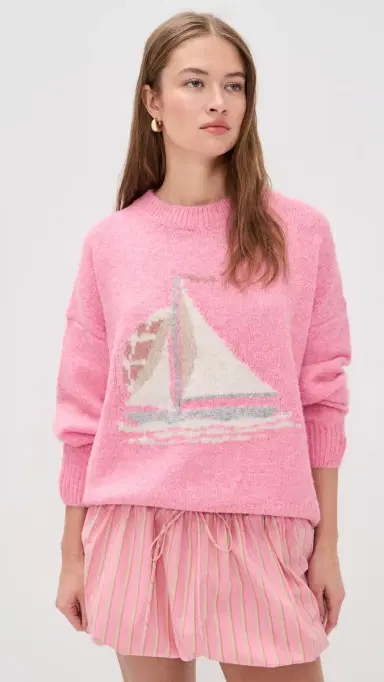 Bailey Rose ailboat weater French Pink | Thumbnail 2 Bailey Rose ailboat weater French Pink | Thumbnail 2