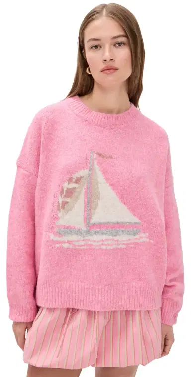 Bailey Rose ailboat weater French Pink | Thumbnail 1 Bailey Rose ailboat weater French Pink | Thumbnail 1