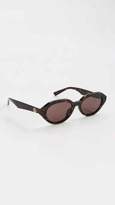 Gucci Double G Sunglasses Havana-Havana-Brown One Size | Thumbnail 2 Gucci Double G Sunglasses Havana-Havana-Brown One Size | Thumbnail 2