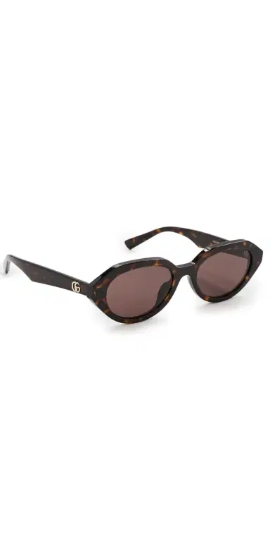 Gucci Double G Sunglasses Havana-Havana-Brown One Size | Thumbnail 1 Gucci Double G Sunglasses Havana-Havana-Brown One Size | Thumbnail 1