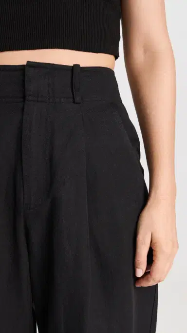 APIECE APART Bari Crop Trousers Black 0 | Thumbnail 6 APIECE APART Bari Crop Trousers Black 0 | Thumbnail 6