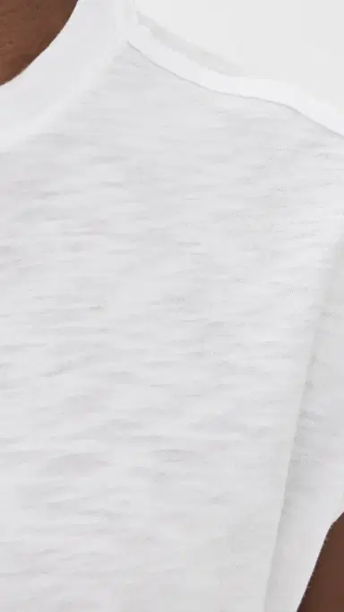 Theory Bind Neck Boxy Tee White | Thumbnail 6 Theory Bind Neck Boxy Tee White | Thumbnail 6