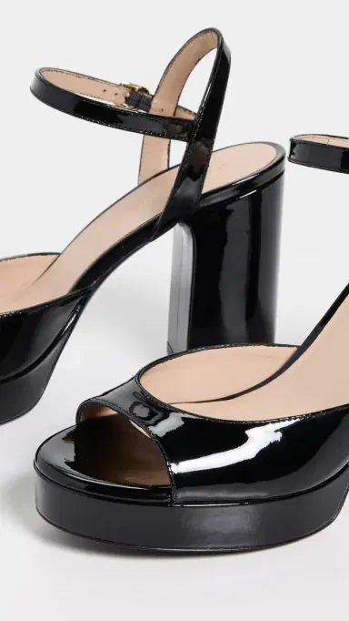 Stuart Weitzman Dayna II Platform Sandals Black | Thumbnail 6 Stuart Weitzman Dayna II Platform Sandals Black | Thumbnail 6