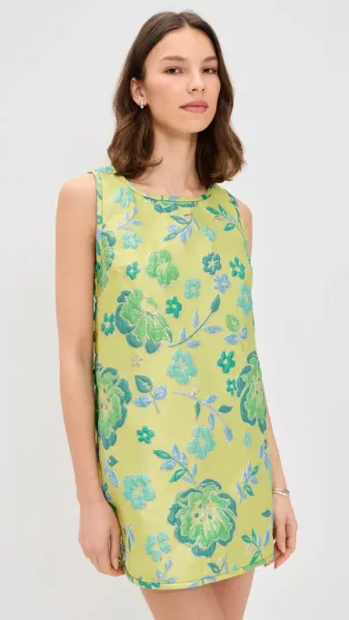 Arianne Elmy Swing Swing Tank Dress onochrome Lime Green | Thumbnail 2 Arianne Elmy Swing Swing Tank Dress onochrome Lime Green | Thumbnail 2