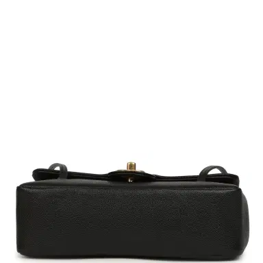 Chanel Chanel Small Preppy Coco Clutch with Straps Black Shiny Caviar Brushed Gold Hardware | Thumbnail 6 Chanel Chanel Small Preppy Coco Clutch with Straps Black Shiny Caviar Brushed Gold Hardware | Thumbnail 6