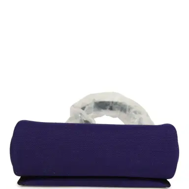 HERMÈS Hermes Herbag Zip 20 Mini Purple Toile Militaire Canvas and Black Vache Hunter Palladium Hardware | Thumbnail 6 HERMÈS Hermes Herbag Zip 20 Mini Purple Toile Militaire Canvas and Black Vache Hunter Palladium Hardware | Thumbnail 6