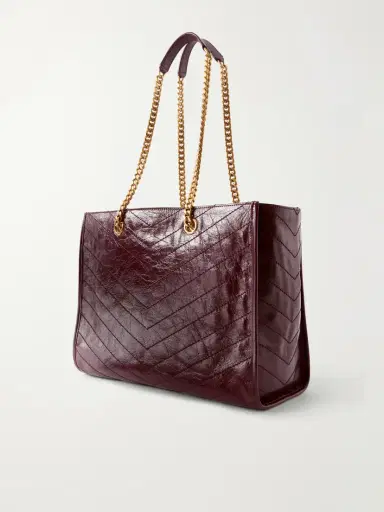 Saint Laurent Niki Small Crinkled-leather Tote | Thumbnail 4 Saint Laurent Niki Small Crinkled-leather Tote | Thumbnail 4