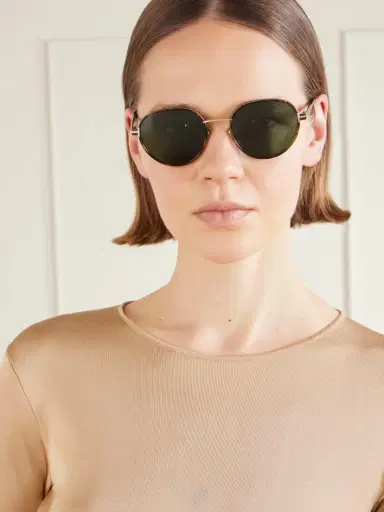 Tom Ford Jet-02 Round-frame Gold-tone And Tortoiseshell Acetate Sunglasses | Thumbnail 2 Tom Ford Jet-02 Round-frame Gold-tone And Tortoiseshell Acetate Sunglasses | Thumbnail 2