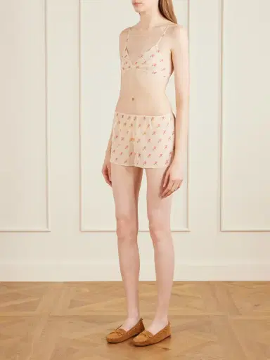 Khaite Talita Floral-print Silk-chiffon Bralette | Thumbnail 2 Khaite Talita Floral-print Silk-chiffon Bralette | Thumbnail 2