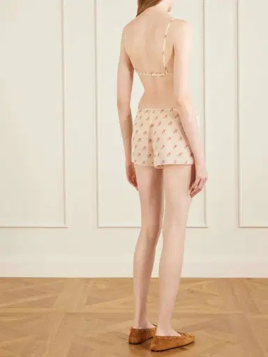 Khaite Talita Floral-print Silk-chiffon Bralette | Thumbnail 3 Khaite Talita Floral-print Silk-chiffon Bralette | Thumbnail 3