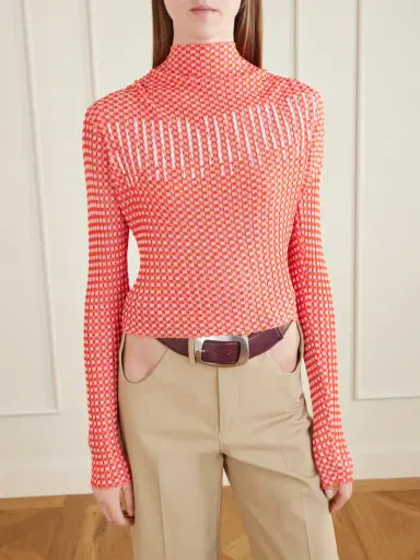 Jean Paul Gaultier Gingham Illusion Woven T-shirt | Thumbnail 3 Jean Paul Gaultier Gingham Illusion Woven T-shirt | Thumbnail 3