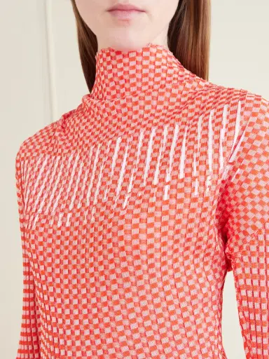 Jean Paul Gaultier Gingham Illusion Woven T-shirt | Thumbnail 5 Jean Paul Gaultier Gingham Illusion Woven T-shirt | Thumbnail 5