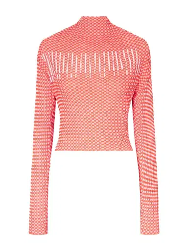 Jean Paul Gaultier Gingham Illusion Woven T-shirt | Thumbnail 1 Jean Paul Gaultier Gingham Illusion Woven T-shirt | Thumbnail 1