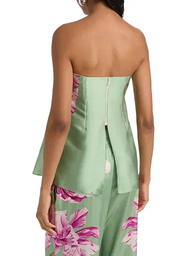 Misa Los Angeles Women's Yassi Floral Strapless Top | Thumbnail 5 Misa Los Angeles Women's Yassi Floral Strapless Top | Thumbnail 5